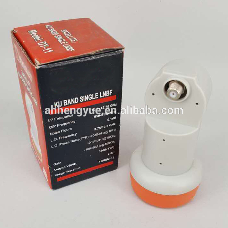 hot sell Full HD Digital Universal Twin LNB DY-11 HD MINI HD Digital Satellite Dual output 0.1db LNB LNBF 