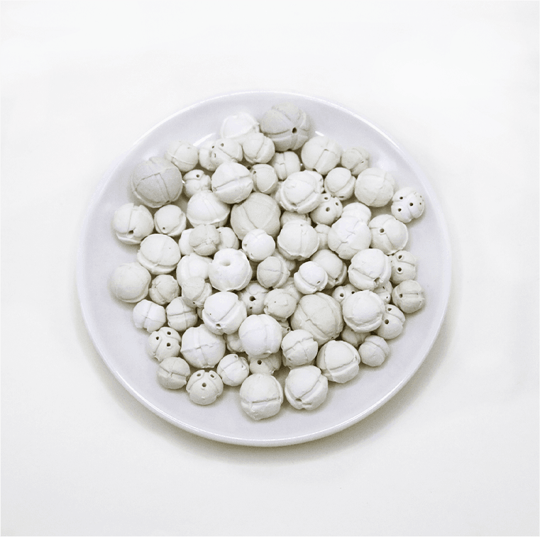 Porous Perforated Alumina Ceramic Balls