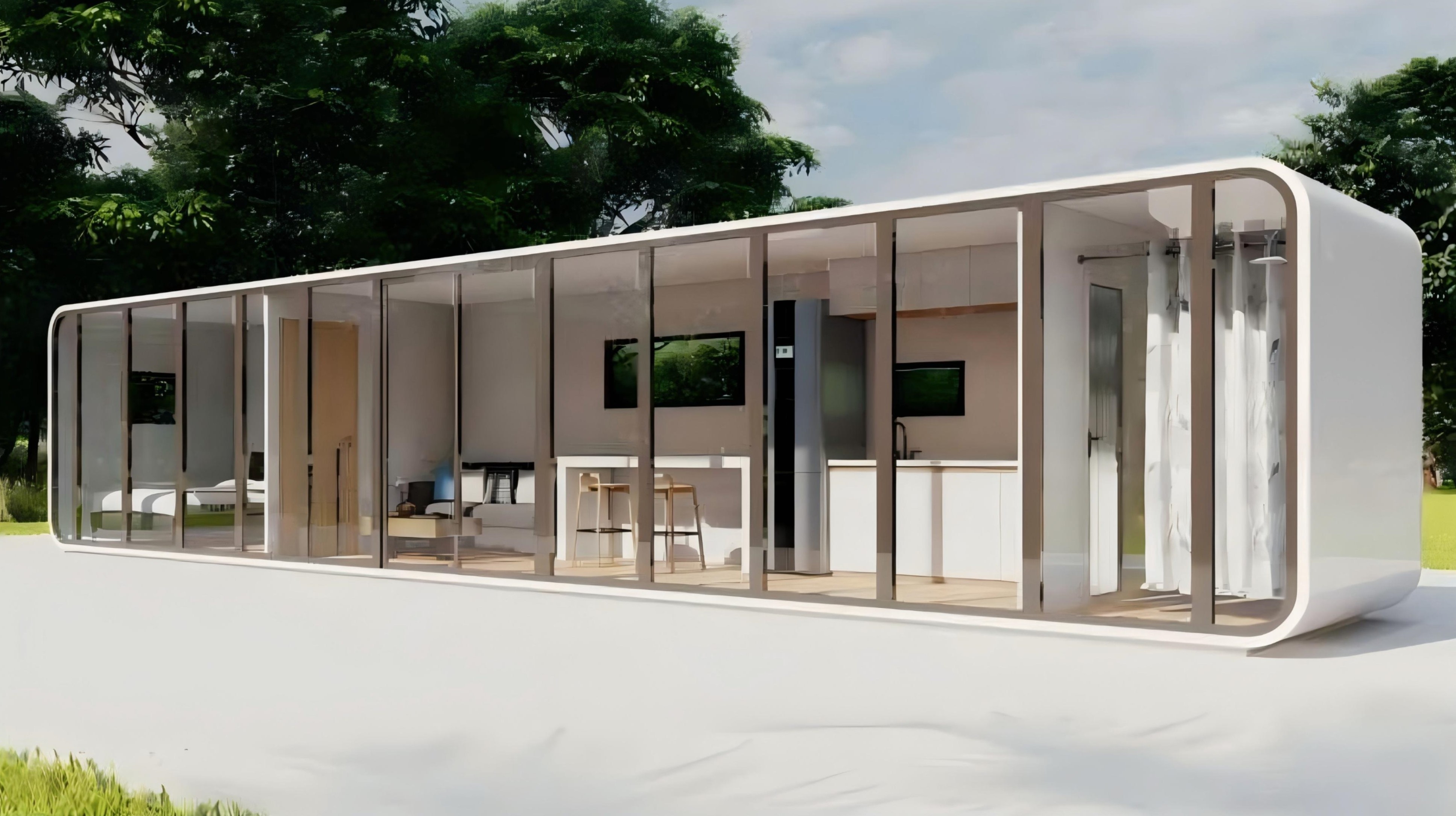 11.5m Fiberglass Standard Apple Cabin