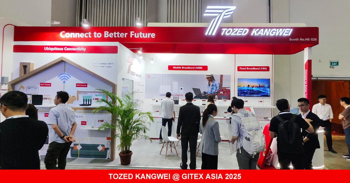 Empowering the Asia-Pacific Network Future: Tozed Kangwei at GITEX ASIA 2025 Empowering the Asia-Pacific Network Future: Tozed Kangwei at GITEX ASIA 2025