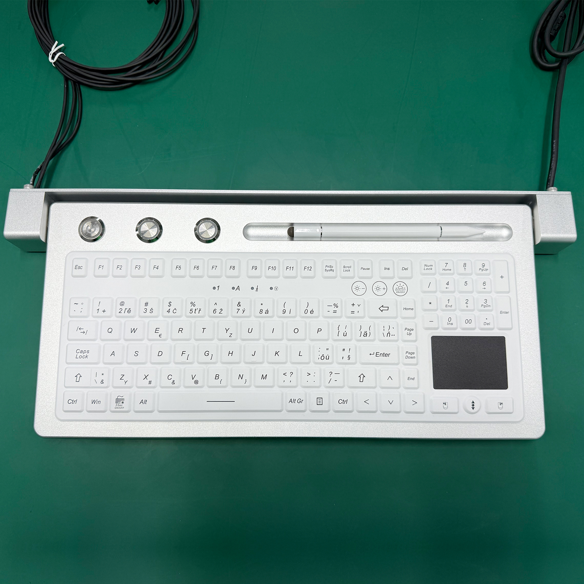 Wall-Mounted Keyboards for Operating Room Efficiency