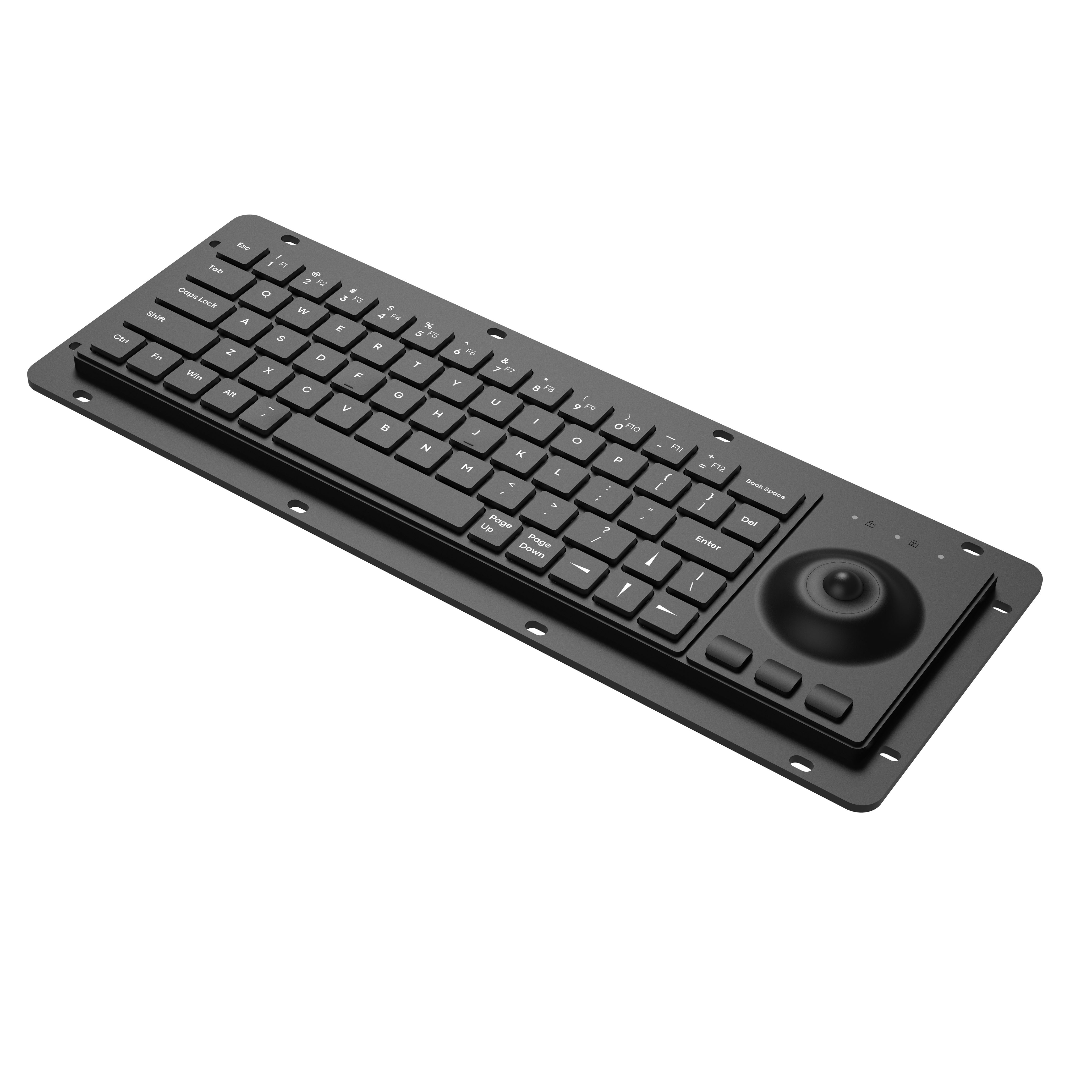 "Embedded Durable Industrial Keyboards Featuring Anti-Interference Design"