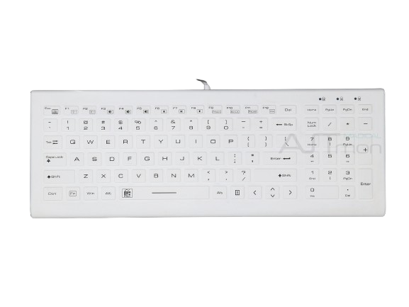 Medical Grade Scissor Switch Silicone Keyboard with Backlit