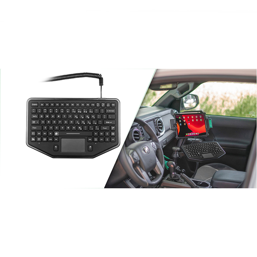 Rugged Military-Grade Keyboards: Perfect for Car-Mounted Solution