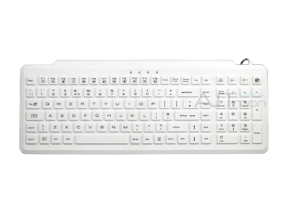 Medical Grade Silicone Keyboard with Backlit