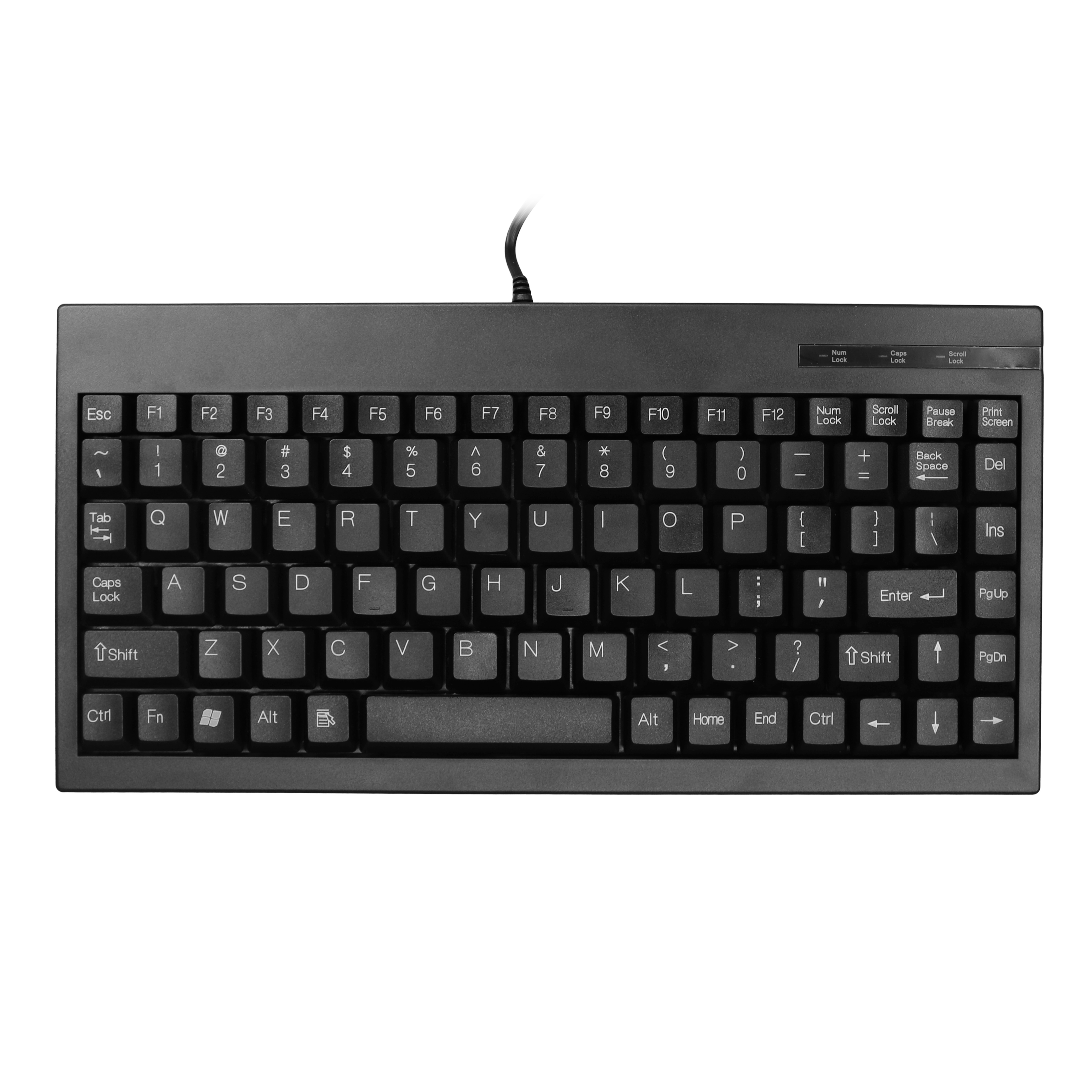 Wired Mini Anti-interference Compact Industrial Keyboard for Industrial Manufacturing