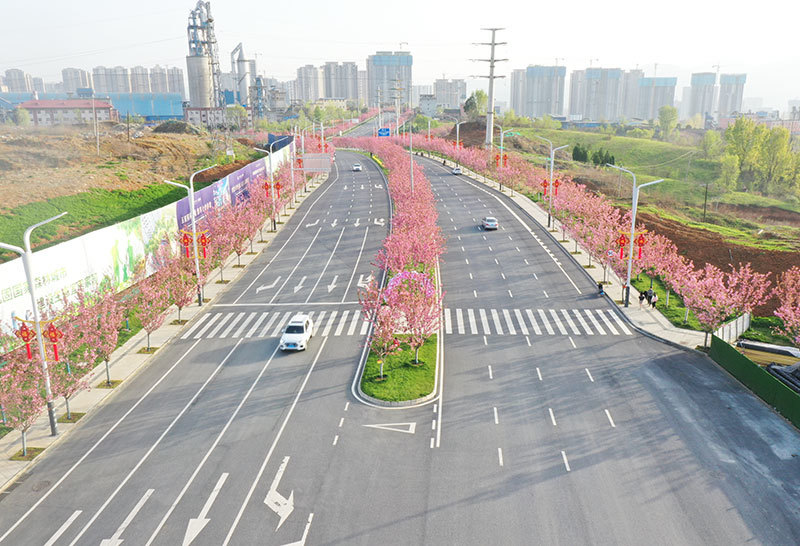 安康高新路網(wǎng)秦嶺大道北段