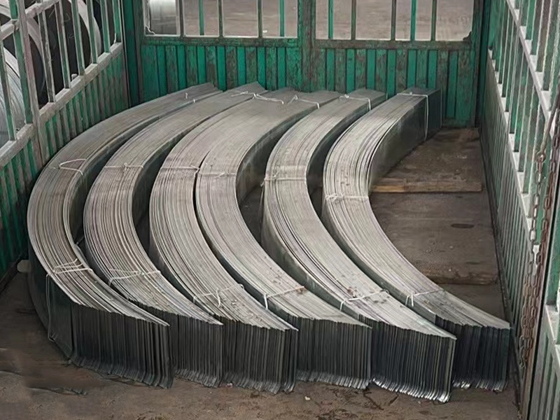 To draw custom shaped steel plate
