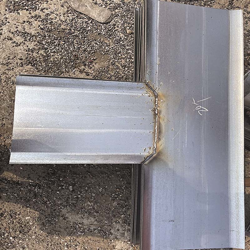 Steel plate fittings