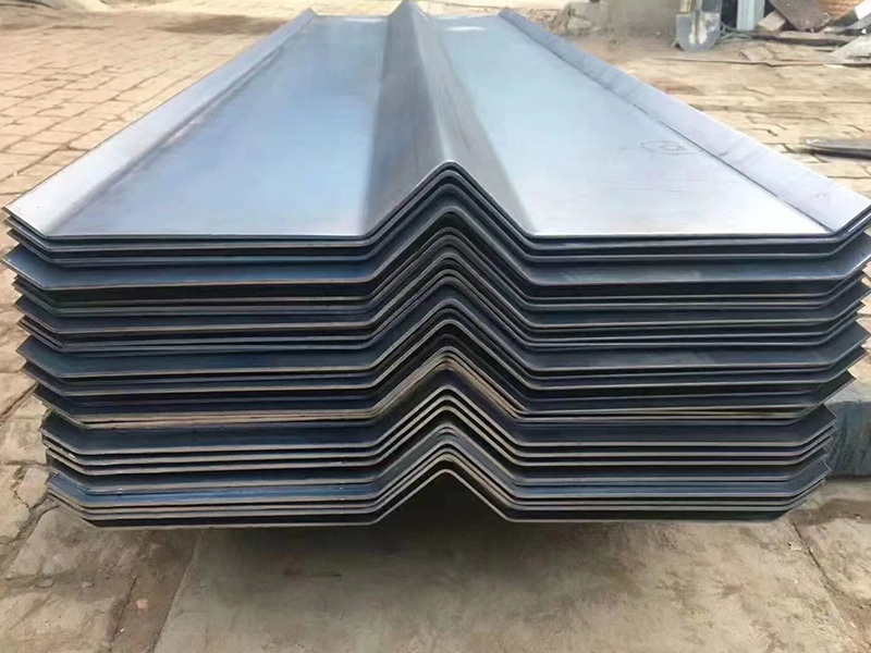 To draw custom shaped steel plate