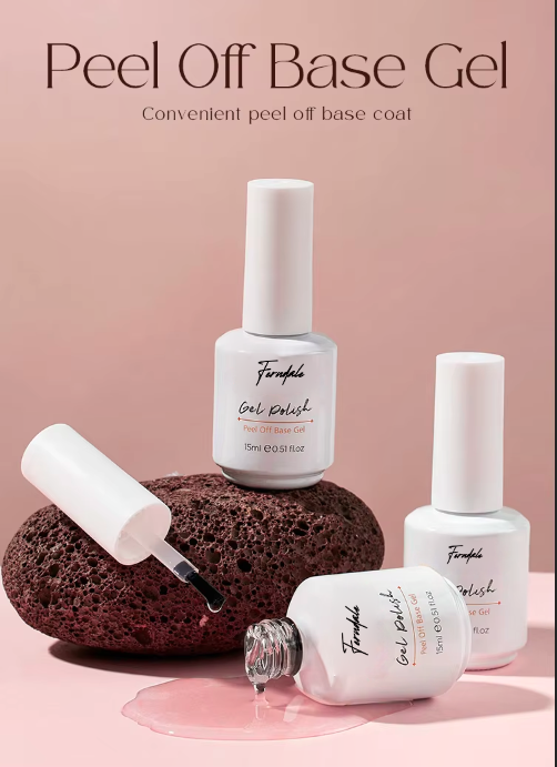 Wholesale Peel Off Base Coat Gel Polish Easy to Remove Peel Off Base Gel Environmental