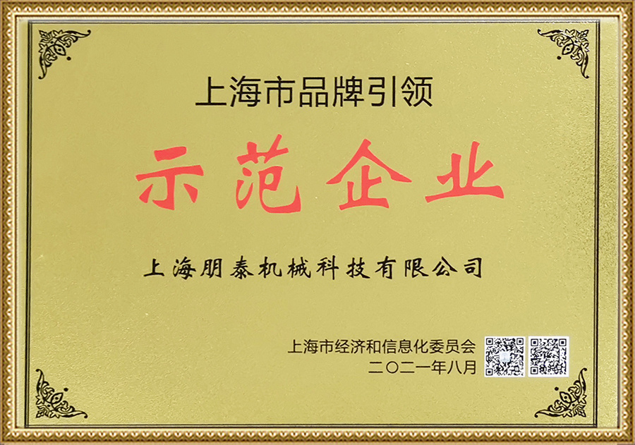 上海市品牌引领示范企业