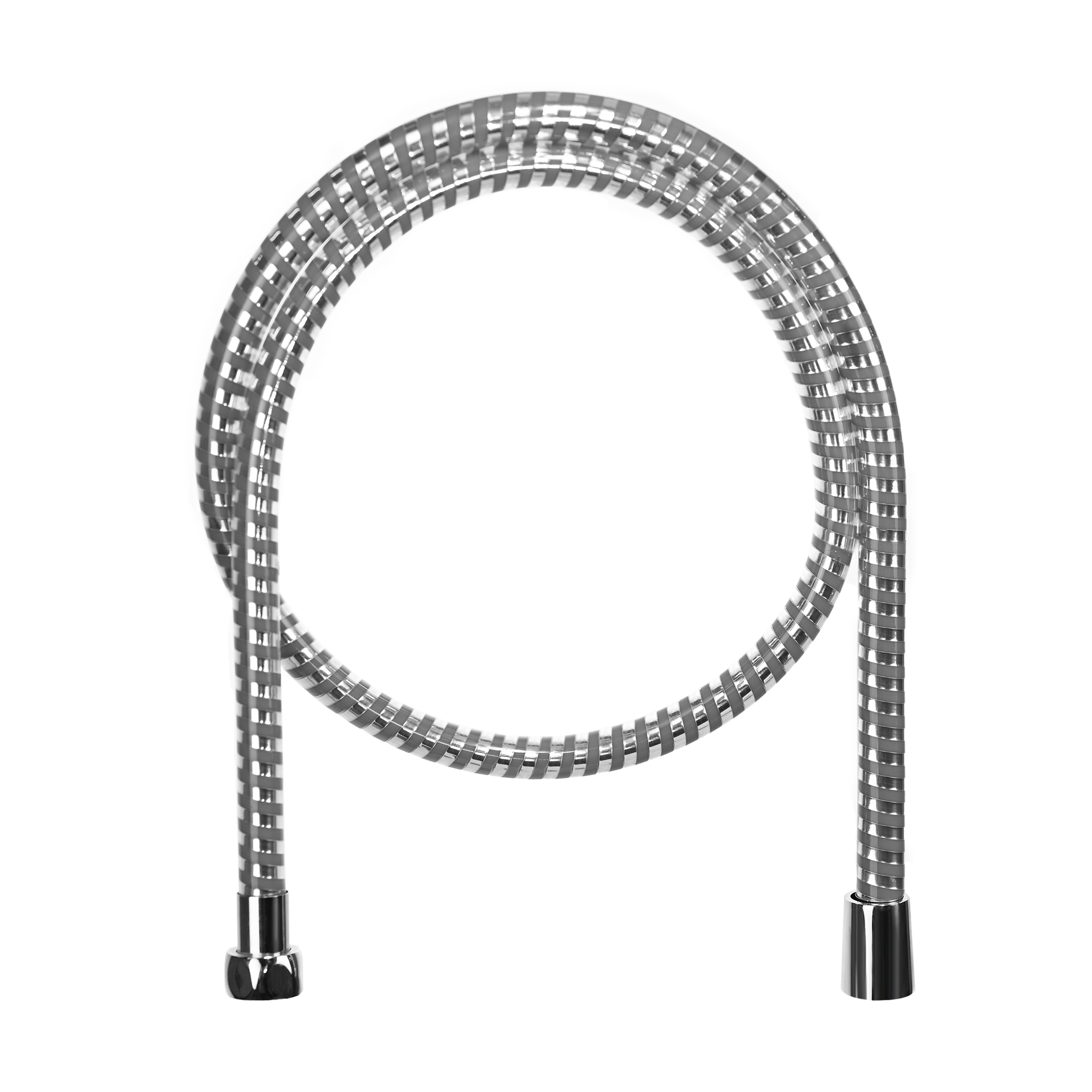 Gray Silver Foil Shower Hose