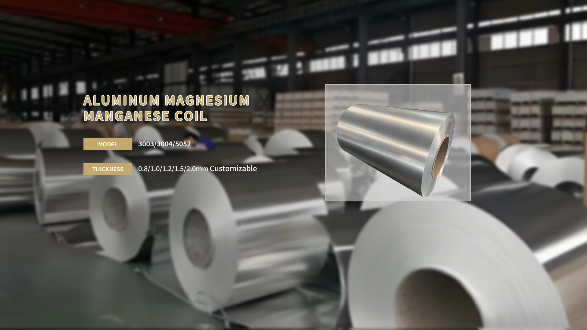 Wire-drawing aluminum coil