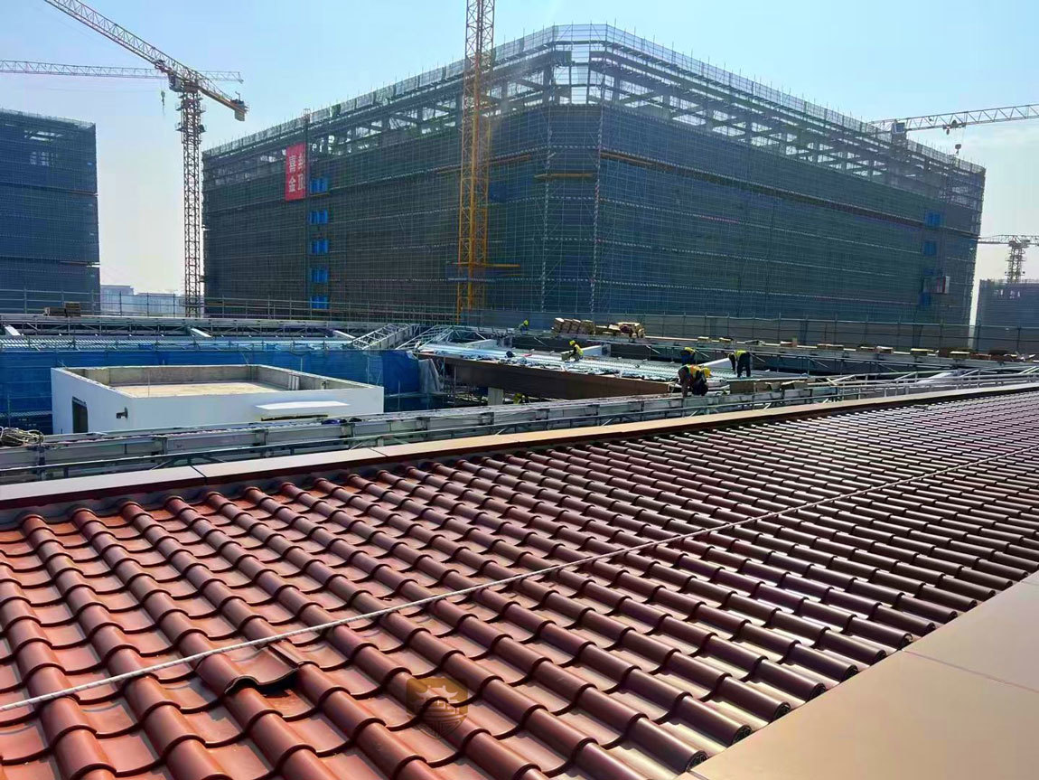 Aluminum alloy Roman tile