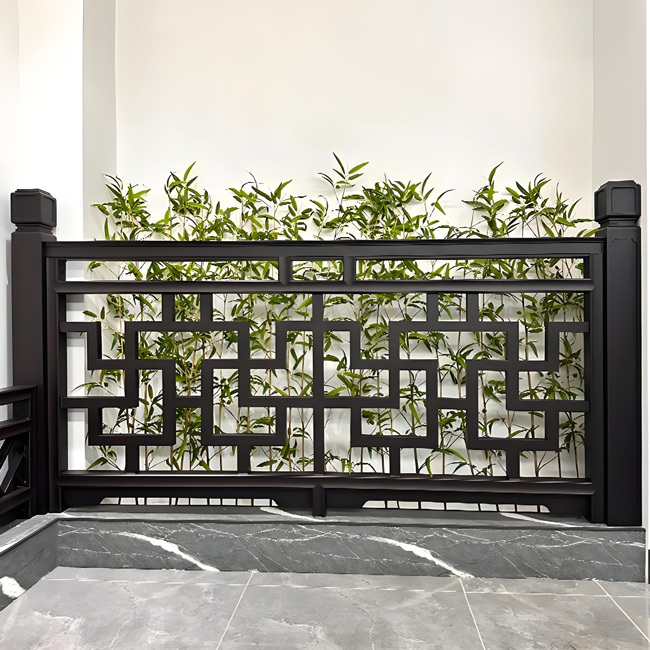 Aluminum alloy guardrail