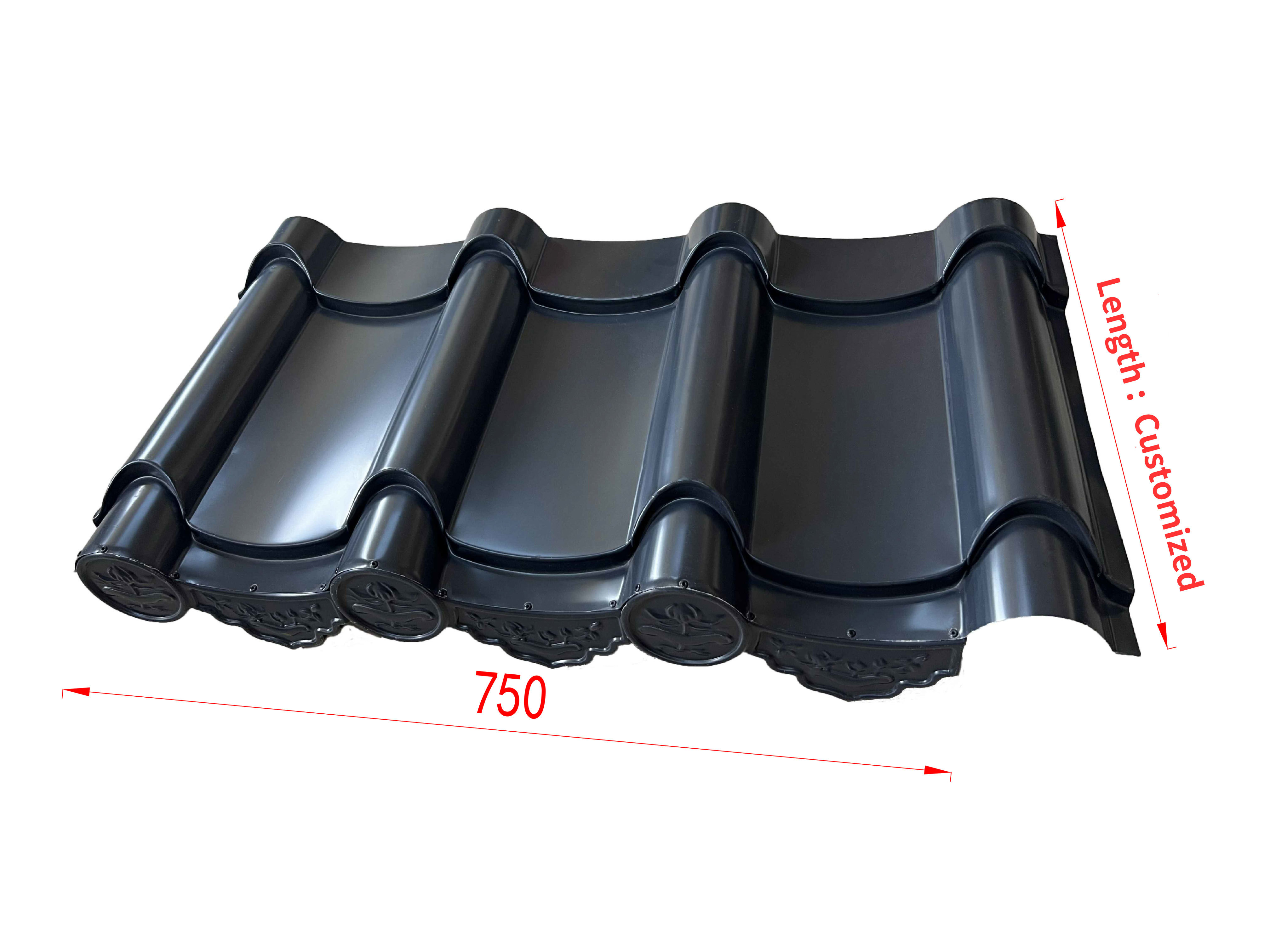 Aluminum alloy bamboo tile