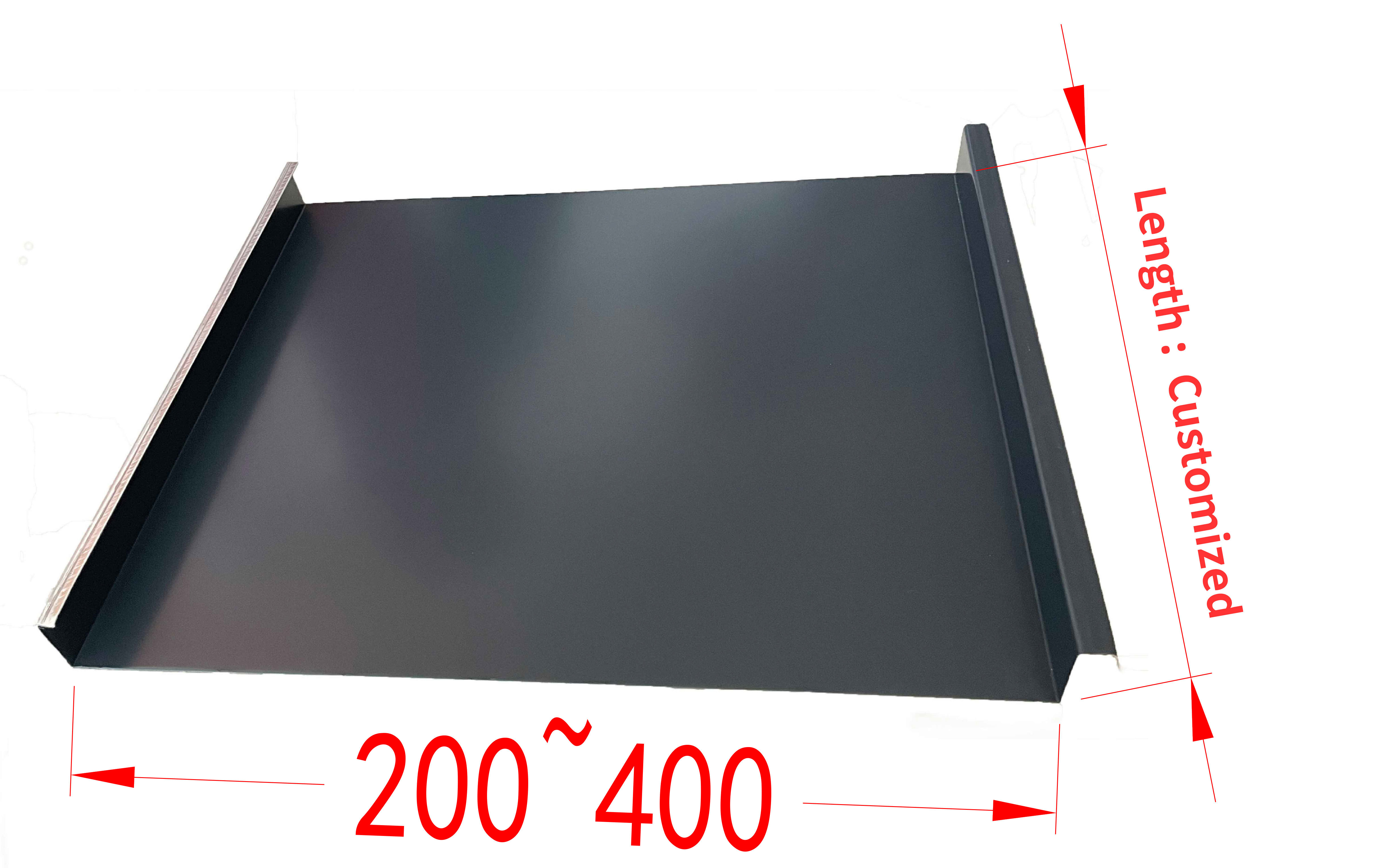 Aluminum alloy low vertical tile