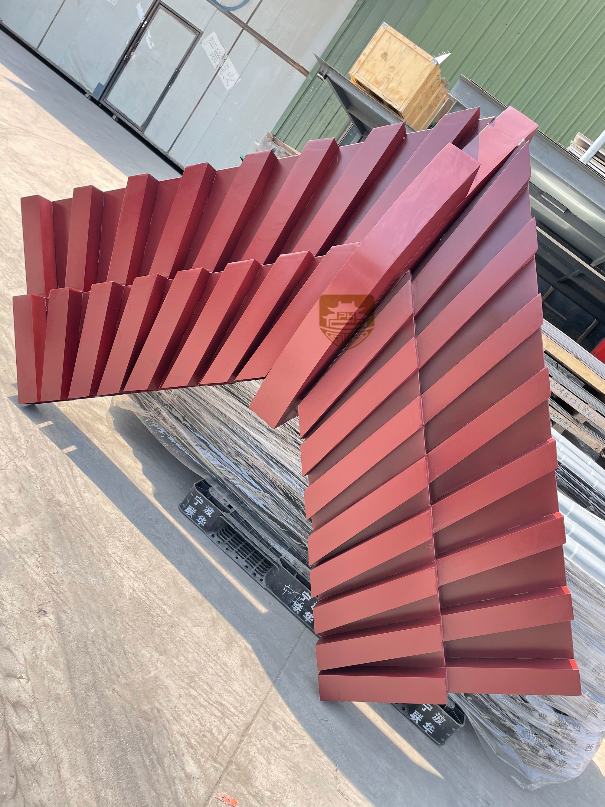 Metal eaves