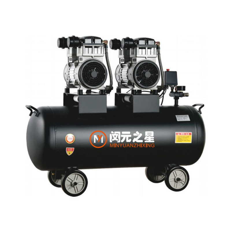 Oil-free silent air compressor