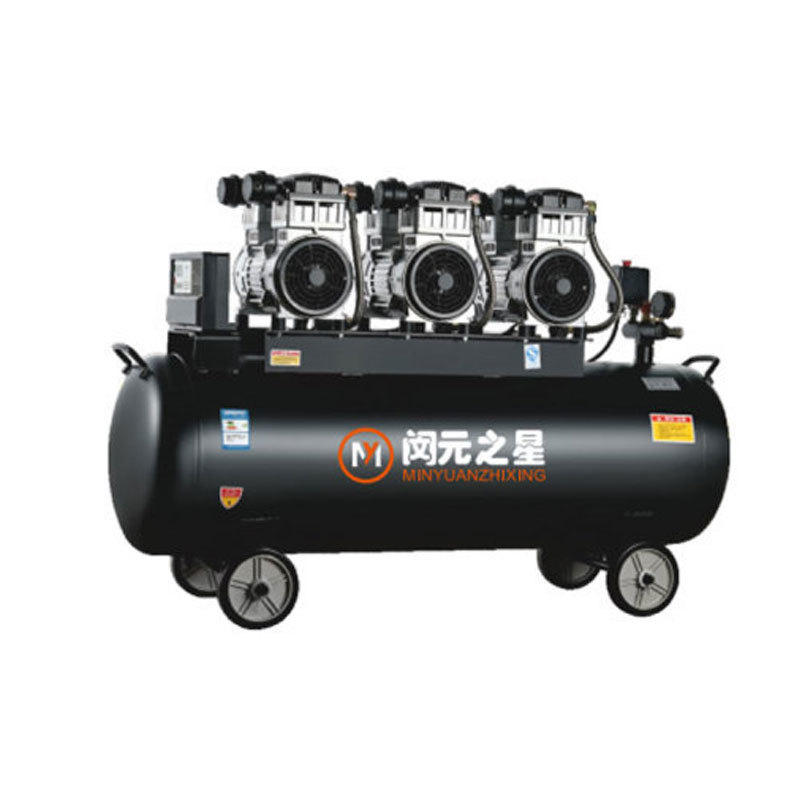 Oil-free silent air compressor