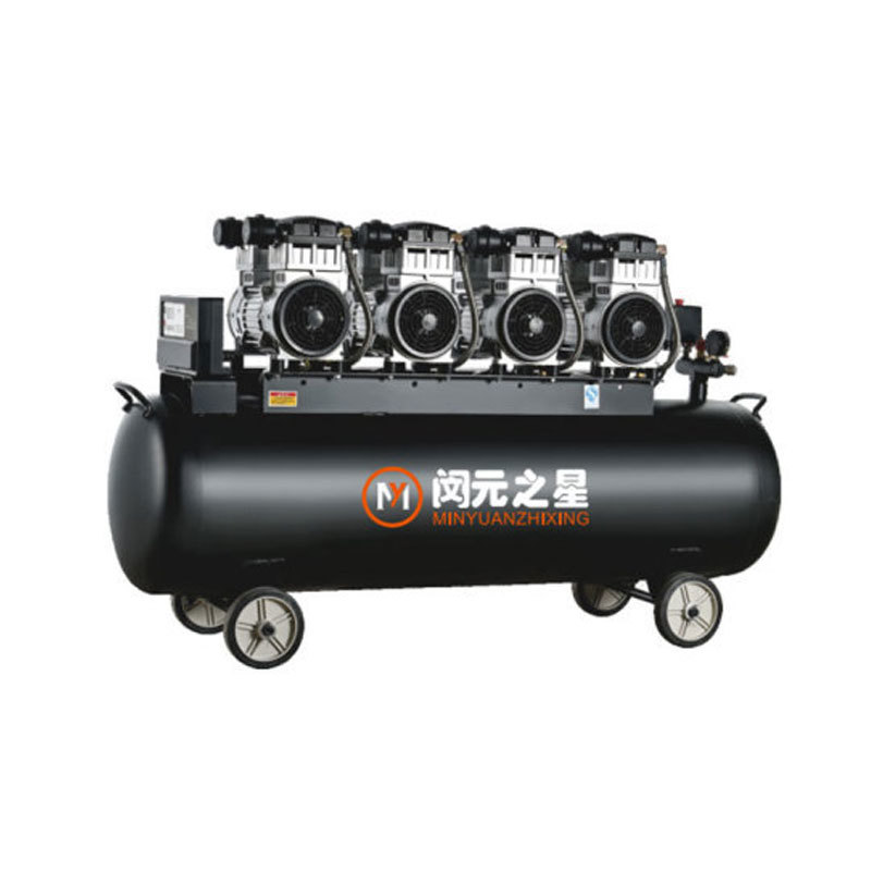 Oil-free silent air compressor