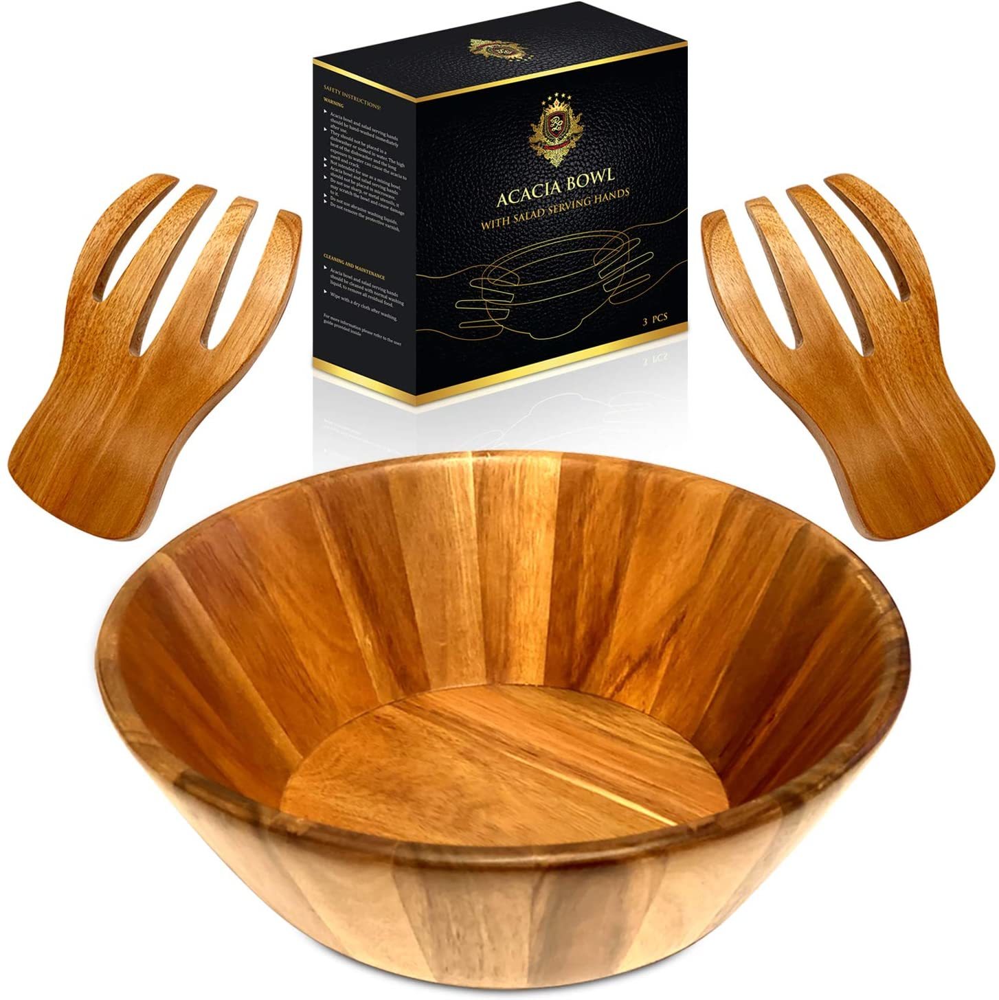 Wooden Salad Set