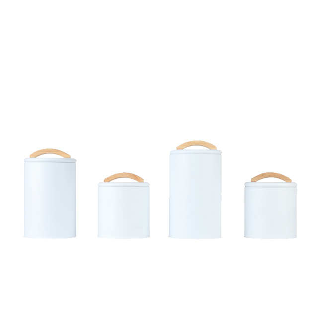 Kitchen Canisters for Countertop Set of 4 -  Kitchen Canisters with Airtight Lids - Canisters Sets for the Kitchen