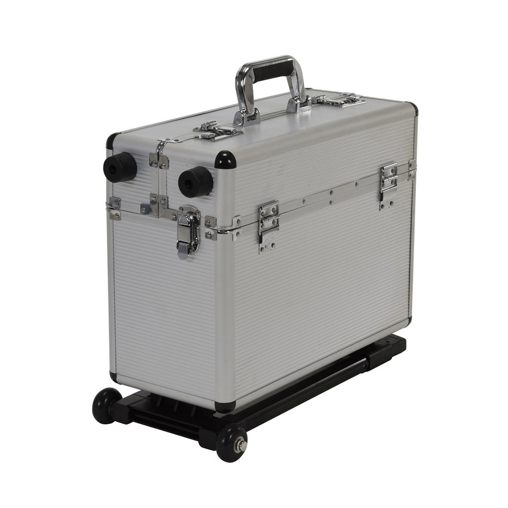 Aluminum Frame Pilot Case with Trolley