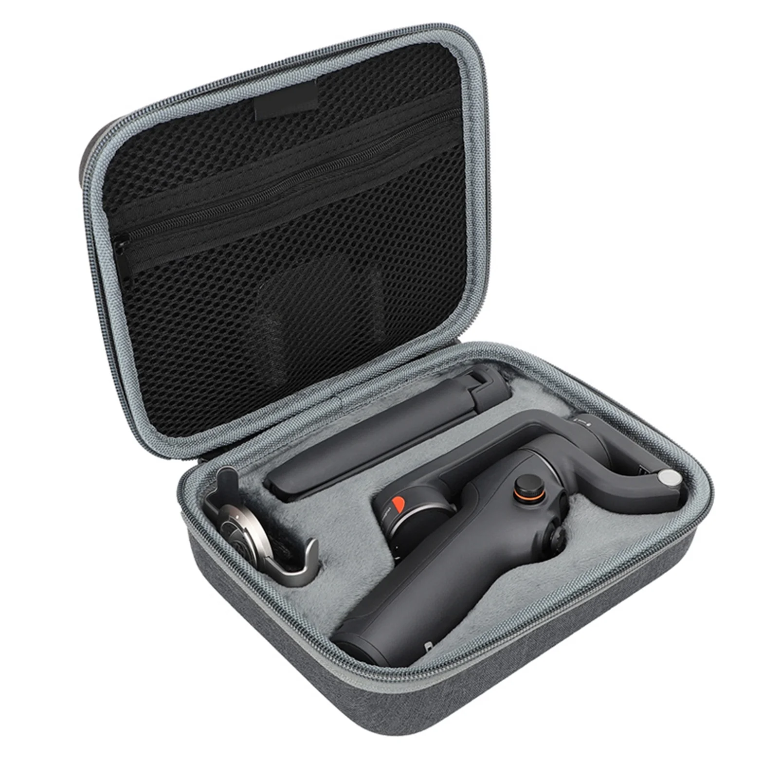 Portable Carrying Case Hard Shell Wear-resistant Shock Absorption Zipper Closure Handbag Organizer EVA Camera Stands Charging Cable Protective Bag