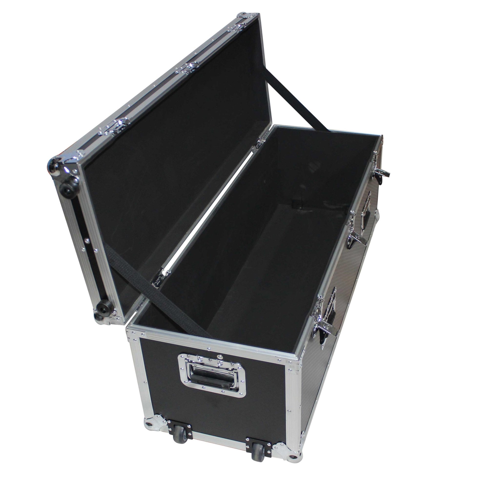 Flight Case With 4 Low Profile Wheels