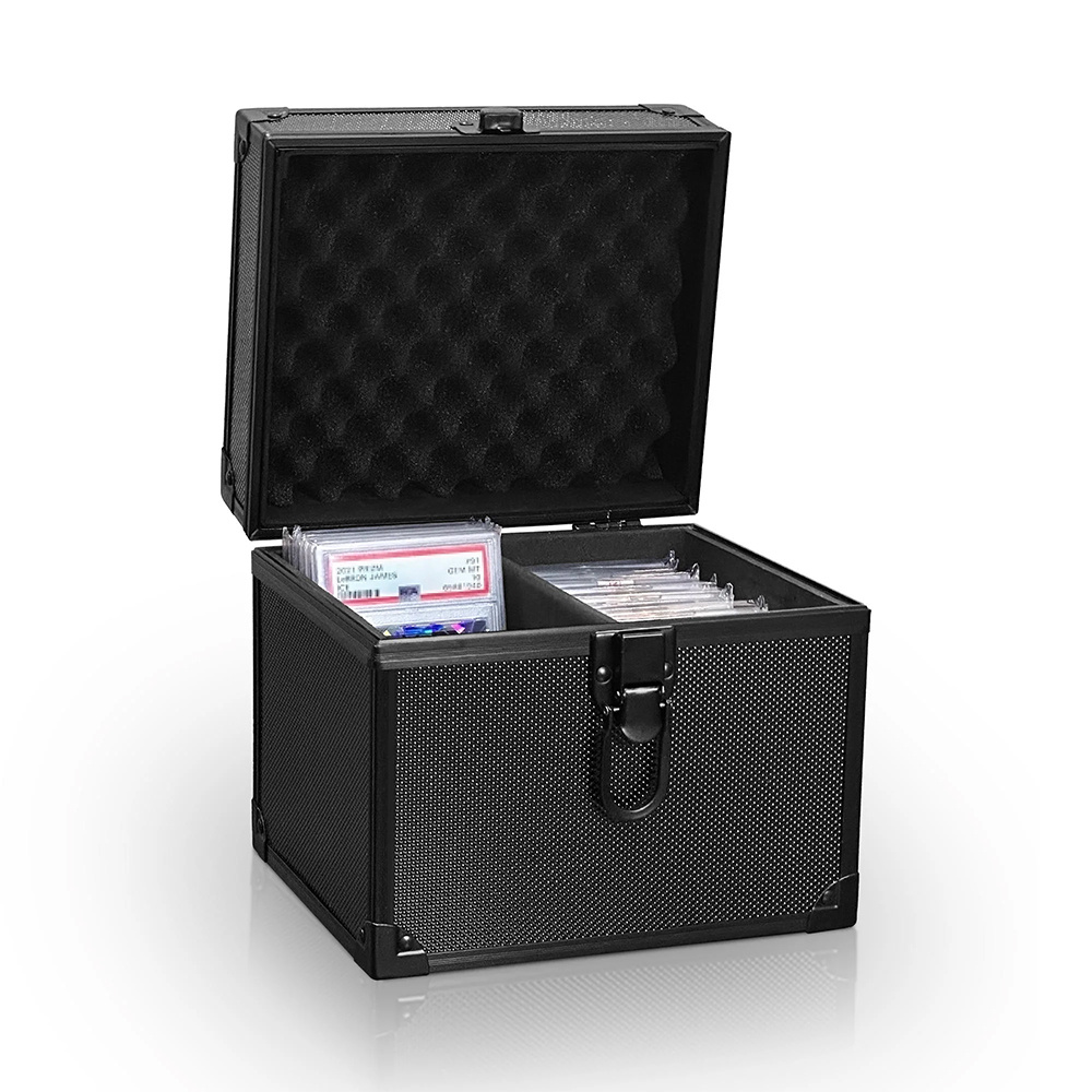 Aluminum Graded Card Storage Box, Trading Card Case For PSA BGS Card Holders