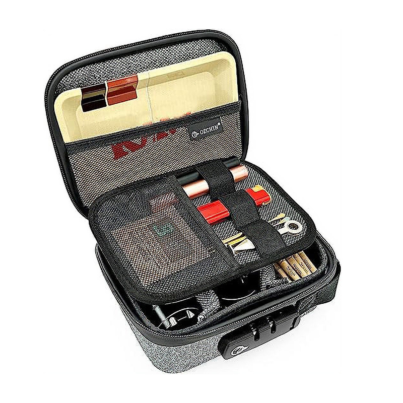 Portable Protection Hard EVA Case with Combination Lock Medicine Lock Bag Storage Case Container Travel Protective Carrying Storage Bag