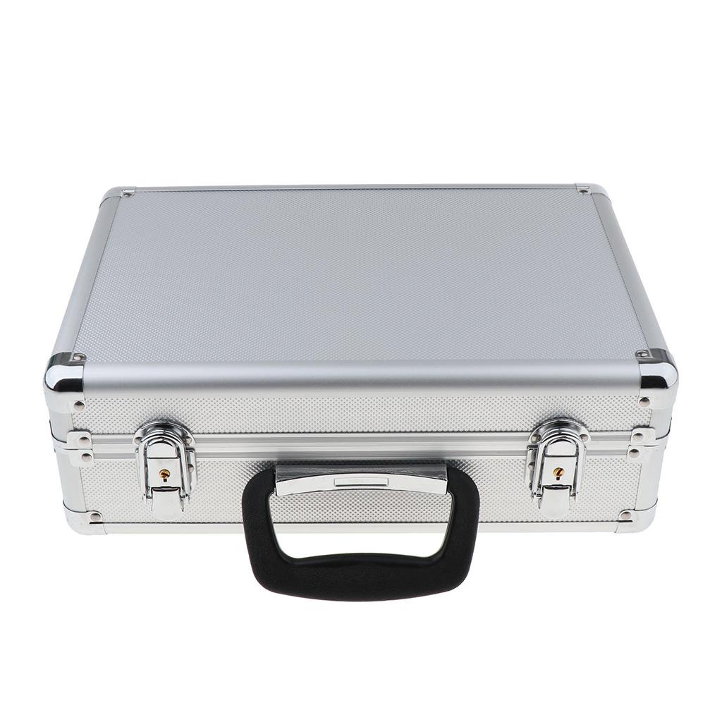 Carrying Case Aluminum Hard Tools Case