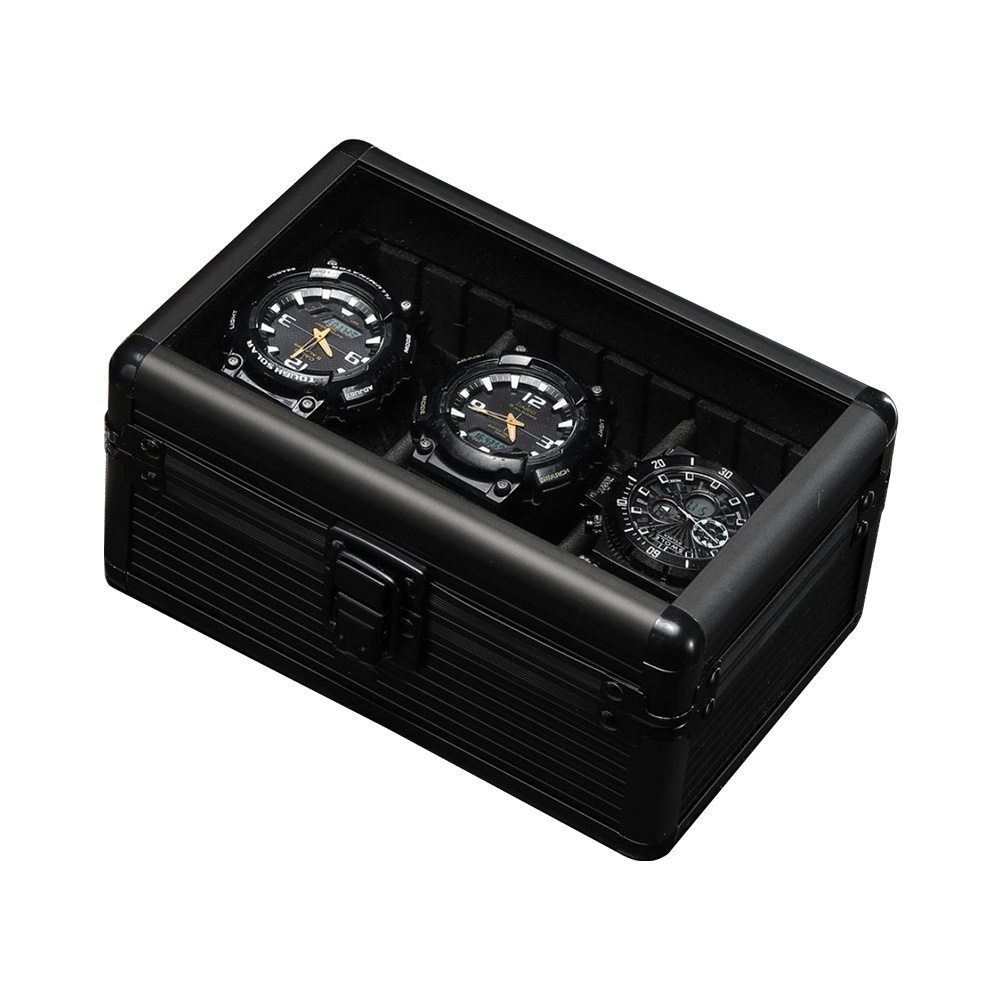Aluminum Watch Holder Organizer for Men, Jewelry Boxes & Organizers