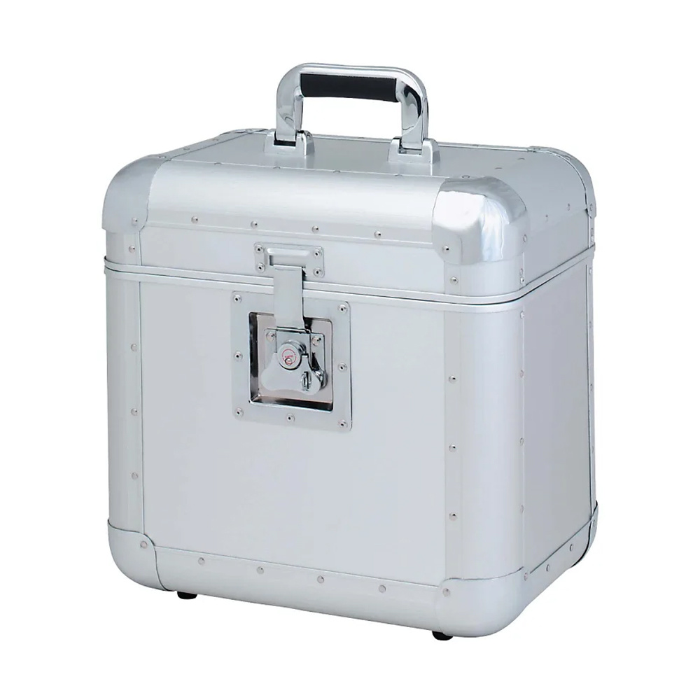80 Record Case in Silver