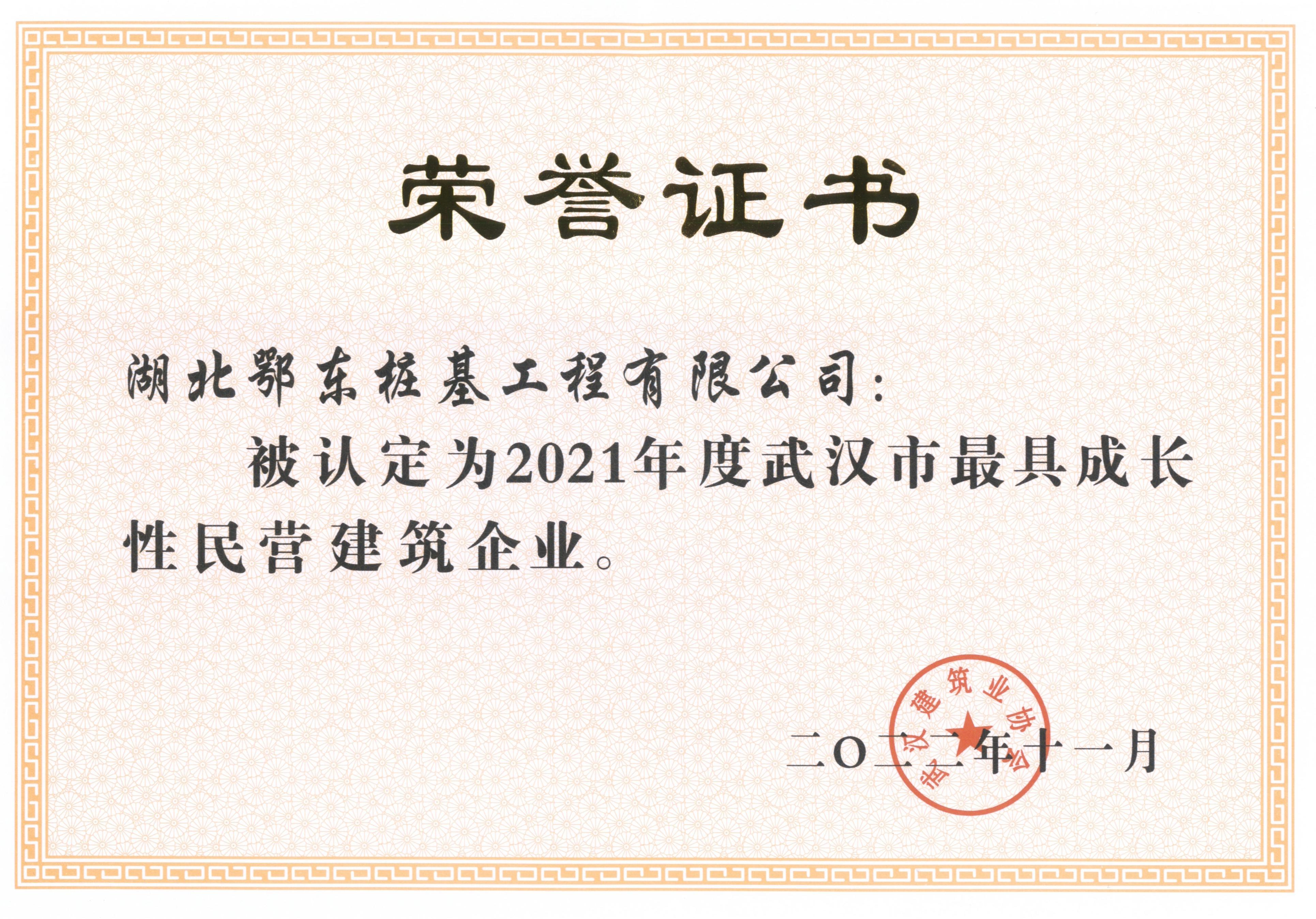 最具成長性明營企業(yè)（2020-2021）