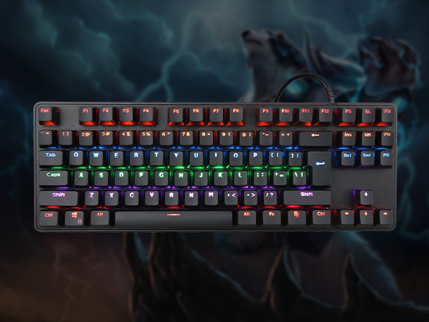 MK445</br>Metal Top Cover TKL RGB Mechanical keyboard