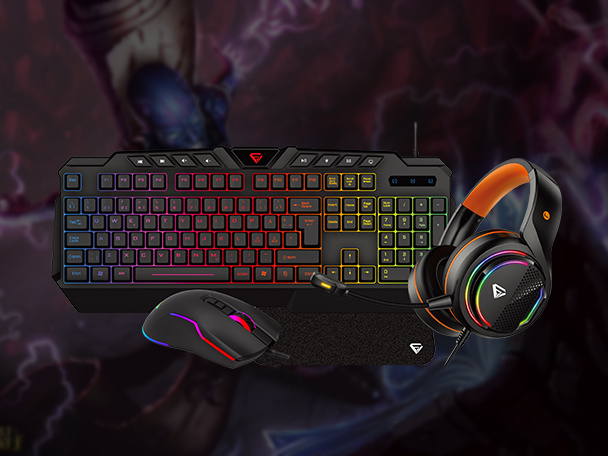CM103</br>Professional Gamer 4 in 1 keyboard mouse and headset combo