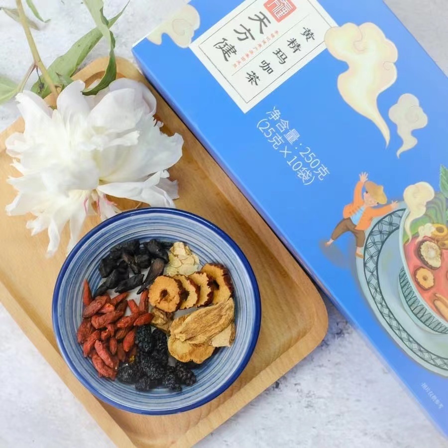黃精瑪咖茶