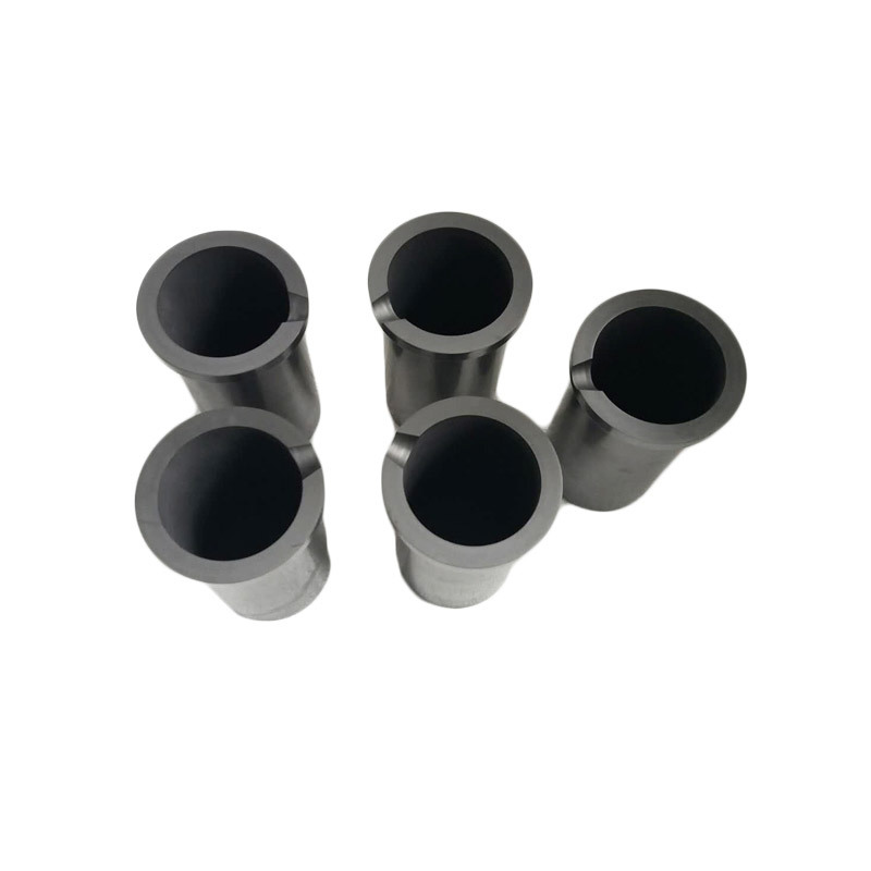 Small crucible for melting gold