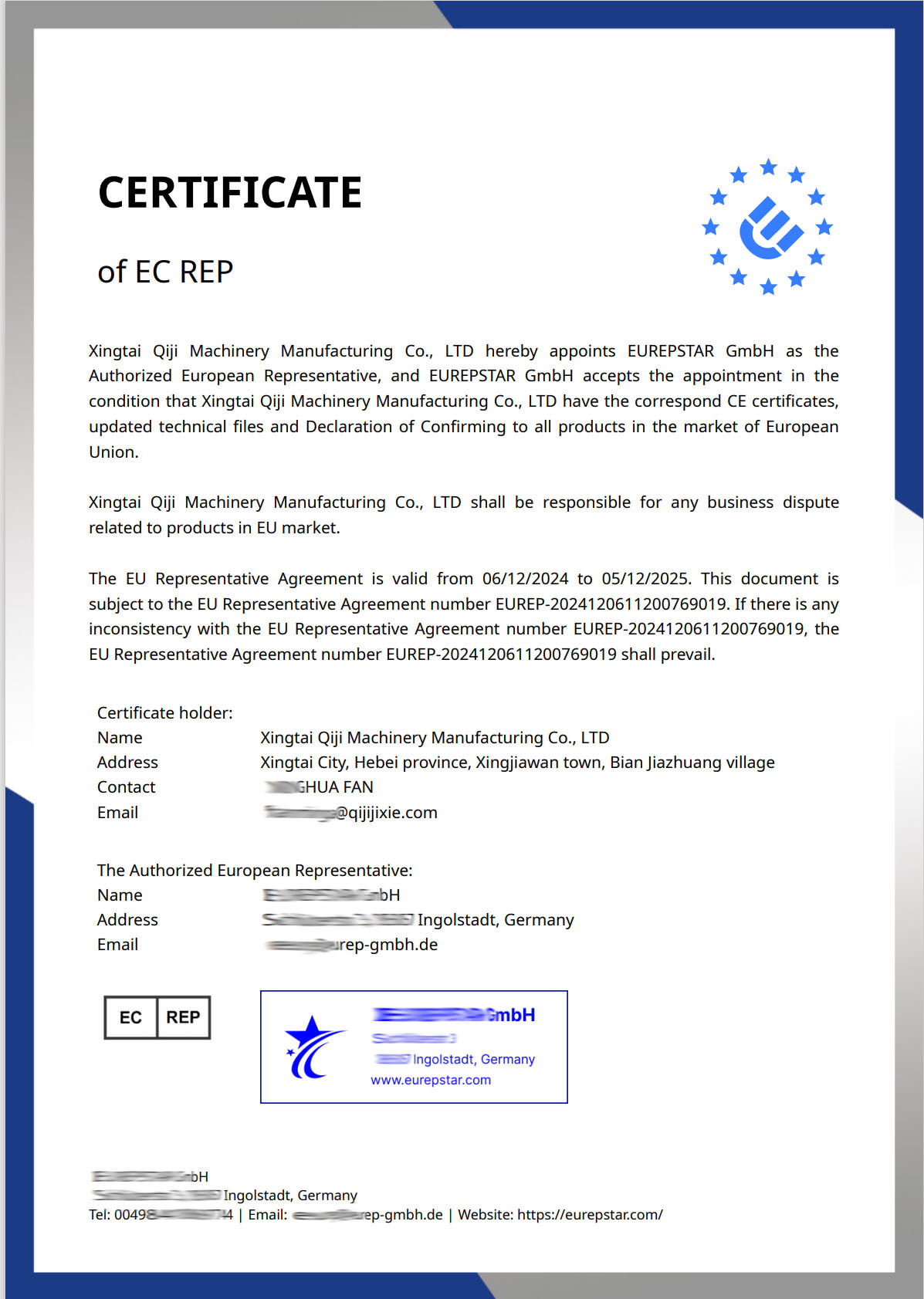 Eu General Product Safety Regulation (GPSR)
