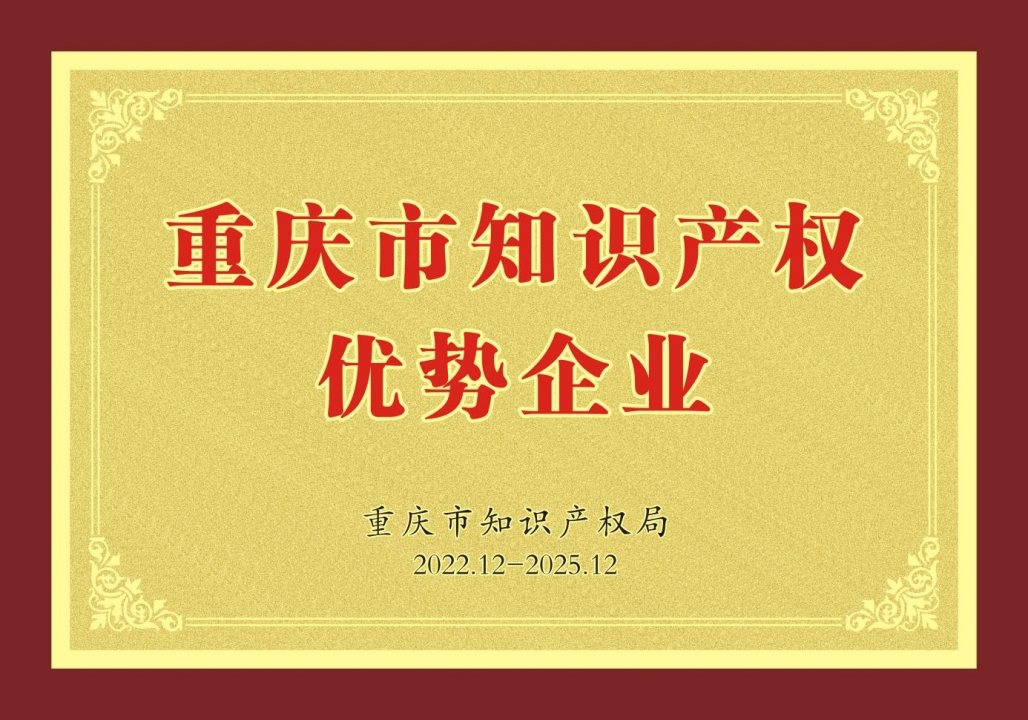 重庆市知识产权优势企业