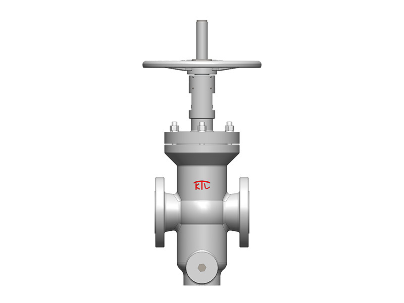 EG-PG parallel type double-ram flat gate valve