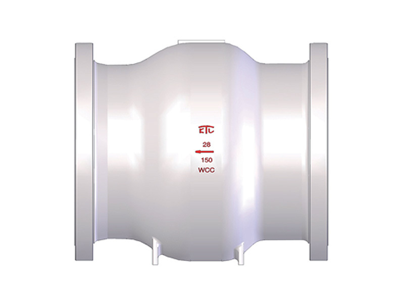 Axial flow check valve (WCC)