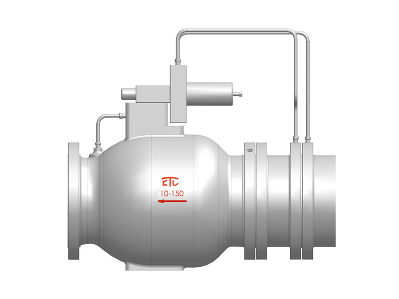 Self-supporting flow control valve