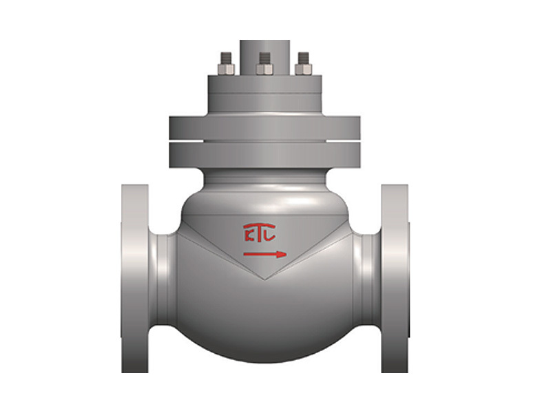 Built-in micro-damping slow-closing check valve