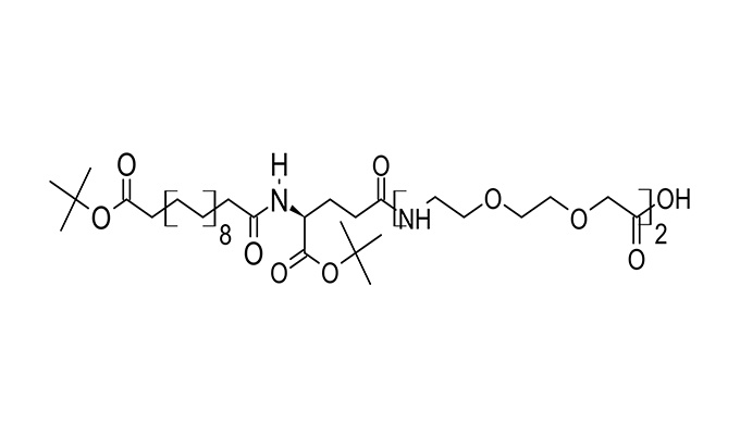 tBuO-C20-Glu(AEEA-AEEA-OH)-OtBu