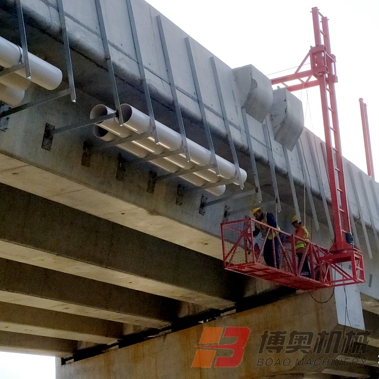 實用的橋梁排水管安裝施工車