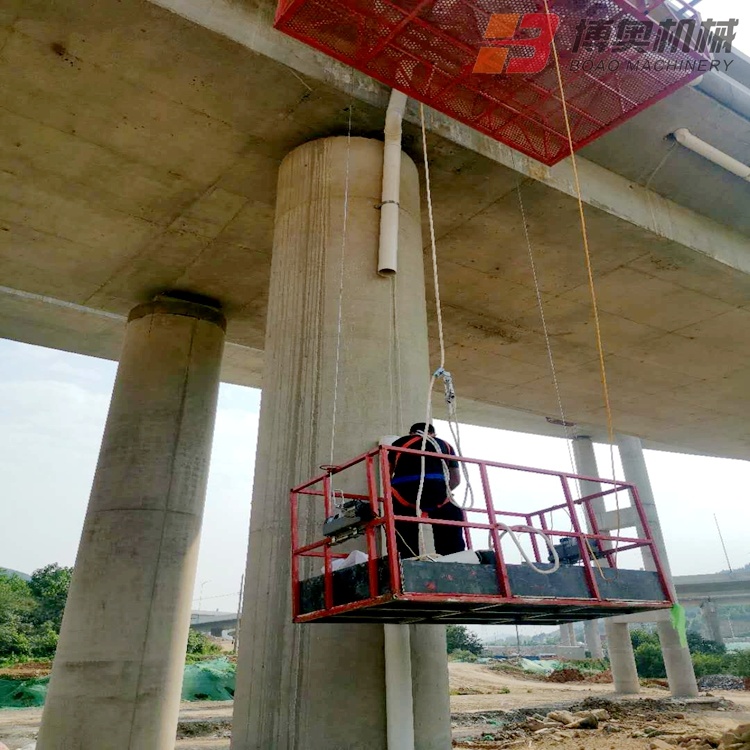 實用的橋梁排水管安裝施工車